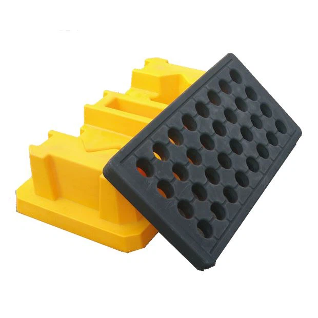 2 Drum Spill Pallet Spill Containment Pallet For Chemical Storage