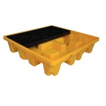 4 Drum Spillpall Oljetrumma Spillpall Spill Containment Pall Partihandel