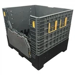 1140x980x1050mm Fällbar plast stor behållare