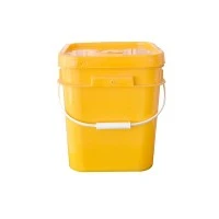 4 gallon Economy fyrkantig plasthink