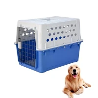 Tung PP Pet Crate för flygning